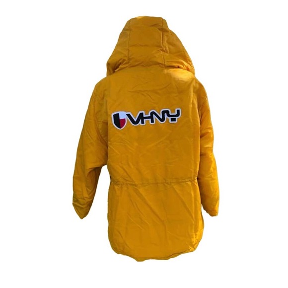 NWT VHNY Down Parka Oversized Winter Coat Hooded Down Parka Jacket Sz M - Picture 3 of 10